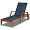 Classic Accessories Storigami 74" x 23" Chaise Lounge Cushion, Heather Indigo 60-531-015501-EC - alternate 1